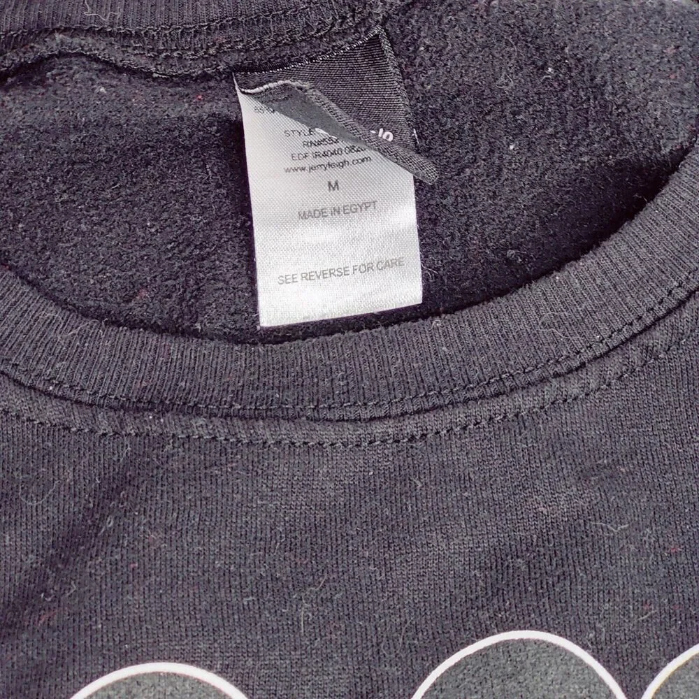 Disney Womens Medium Halloween Mickey Mouse Pullover Sweatshirt Mummy Vampire - Picture 6 of 6